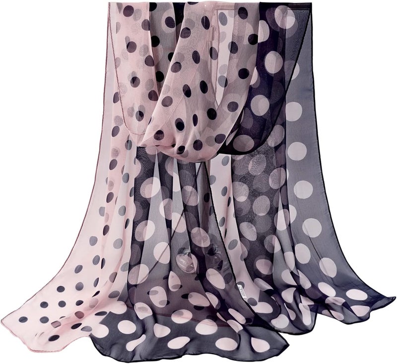 E-Clover Herebuy - Unique Women's Floral Scarves: Chiffon Flowers & Birds Printed Scarf - Image 5